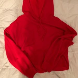 charlotte russe cropped hoodie